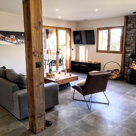Chez Lucienne, Jacuzzi Et Sauna Samoëns Exterior foto